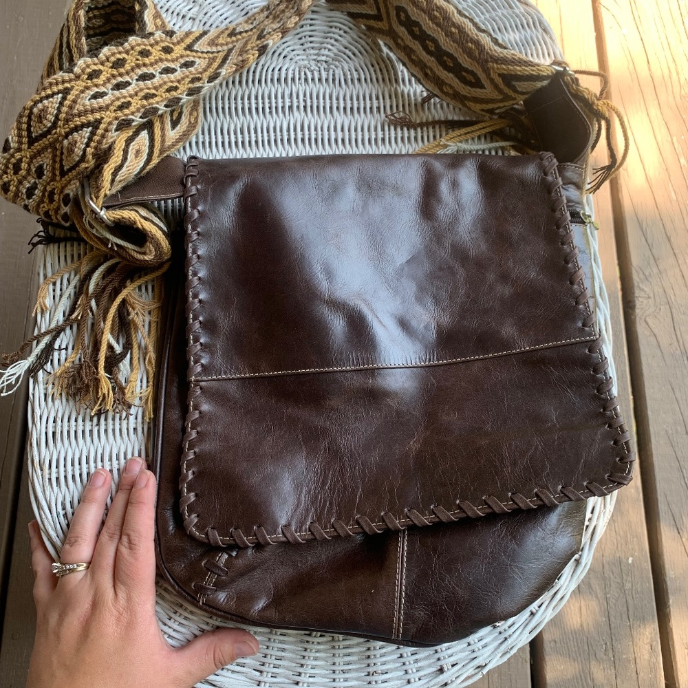 Final Price Drop🎉 Genuine Leather / From Columbia / Brown / Boho Purse
